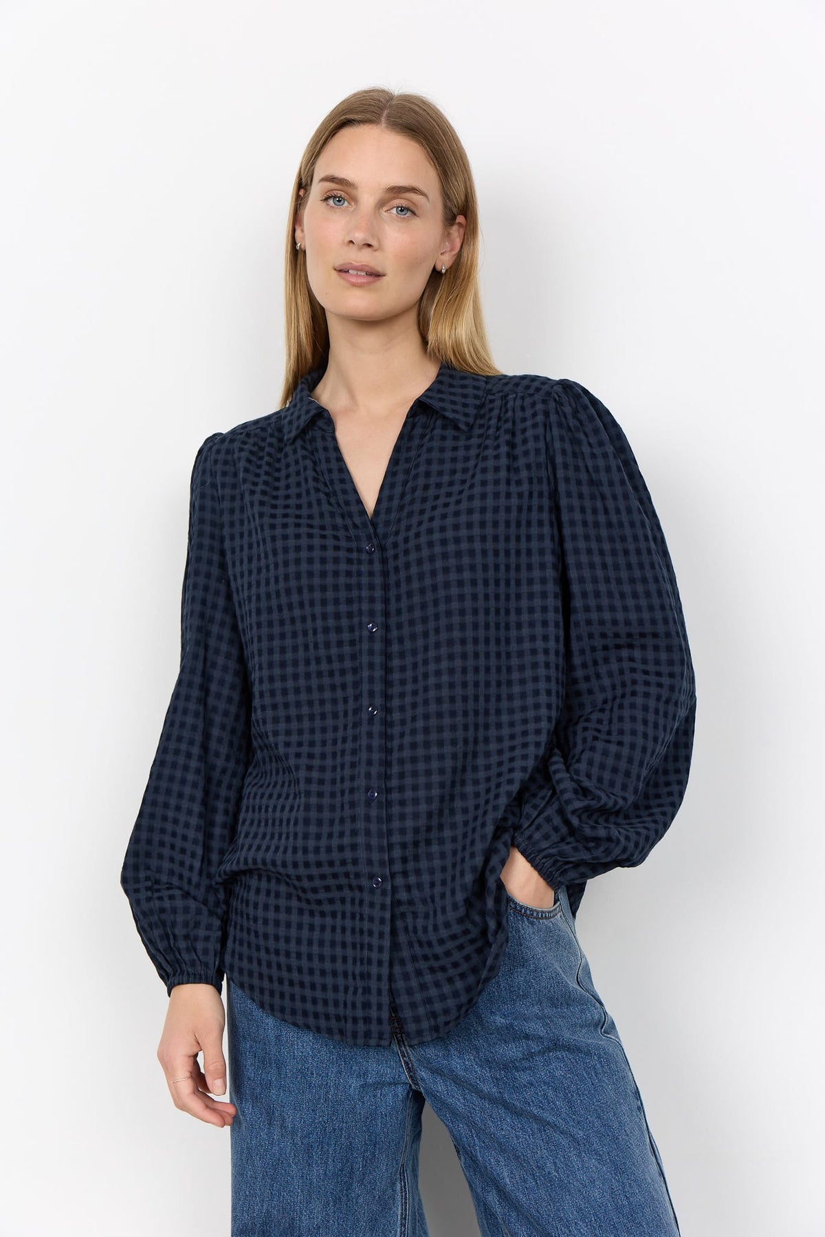 Soyaconcept Gingham Blouse