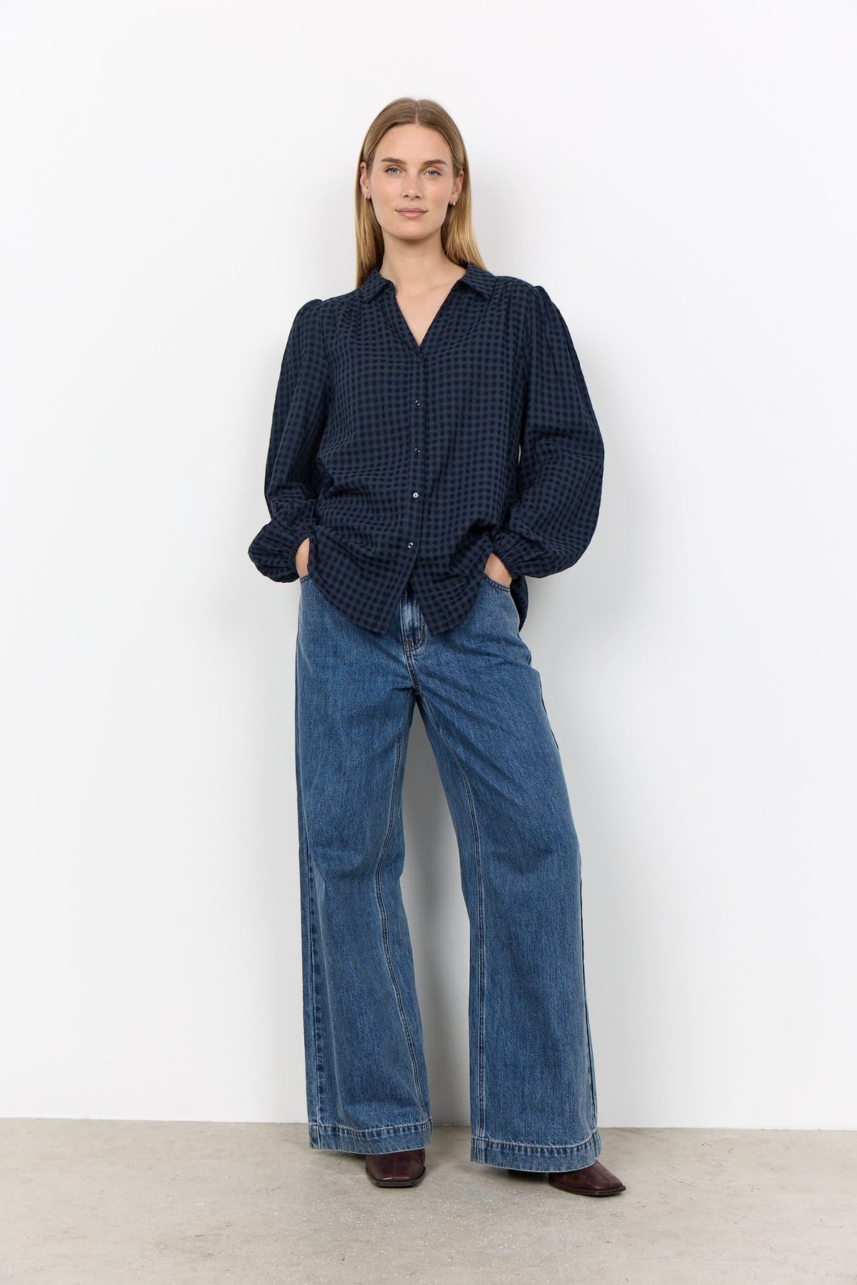 Soyaconcept Gingham Blouse
