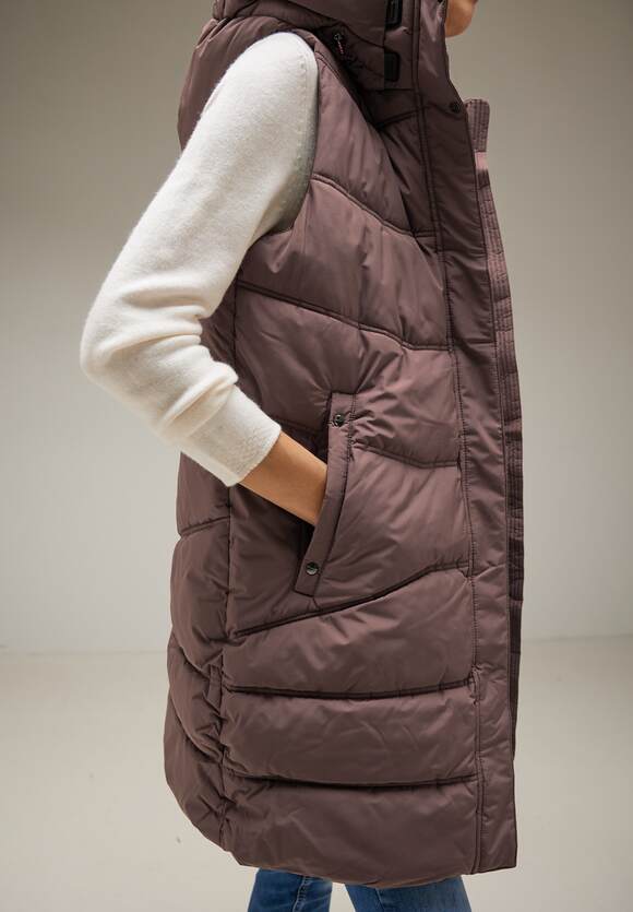 STREET ONE Long Quilted Vest