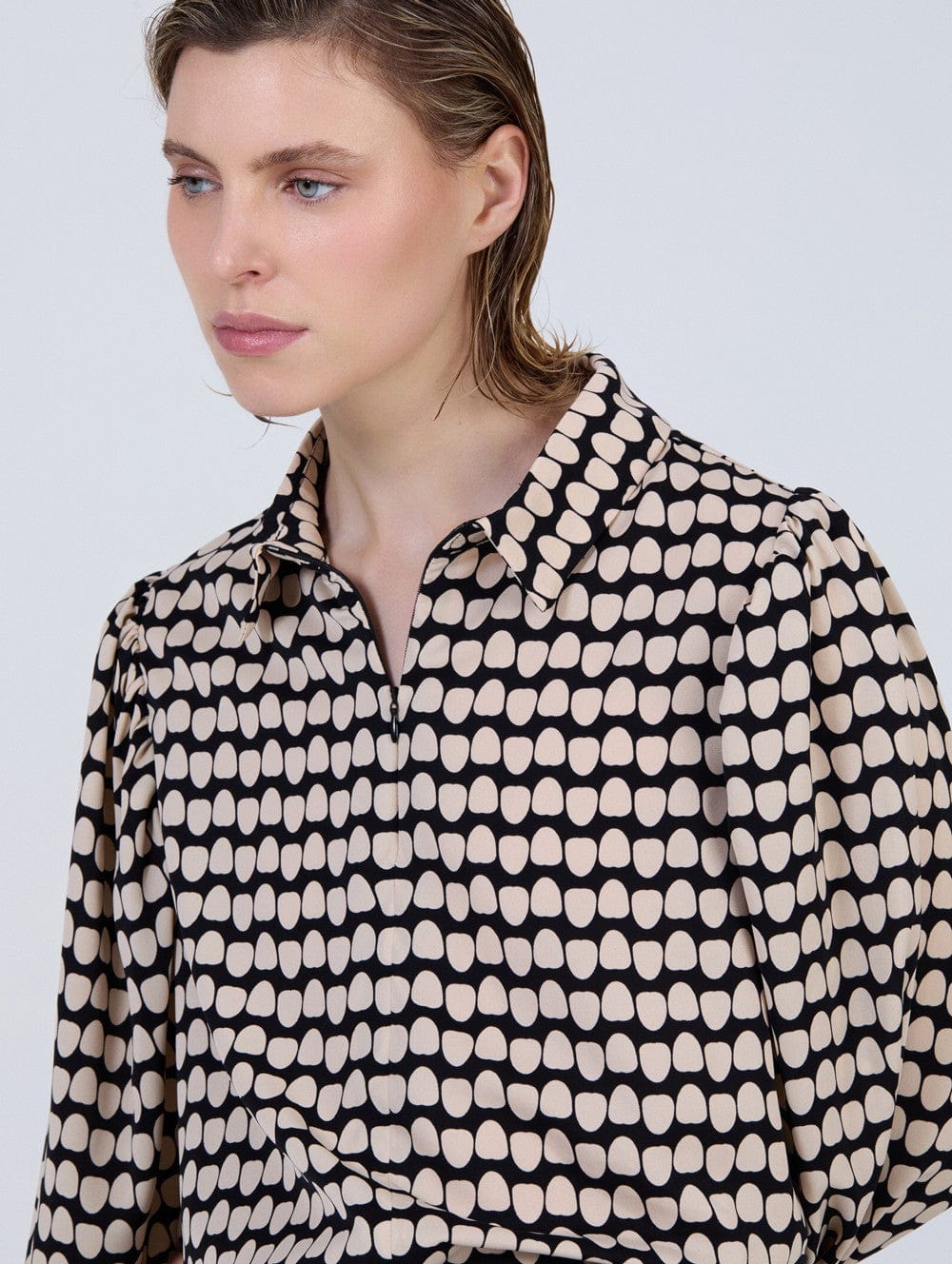 Skatie Circle Print Shirt