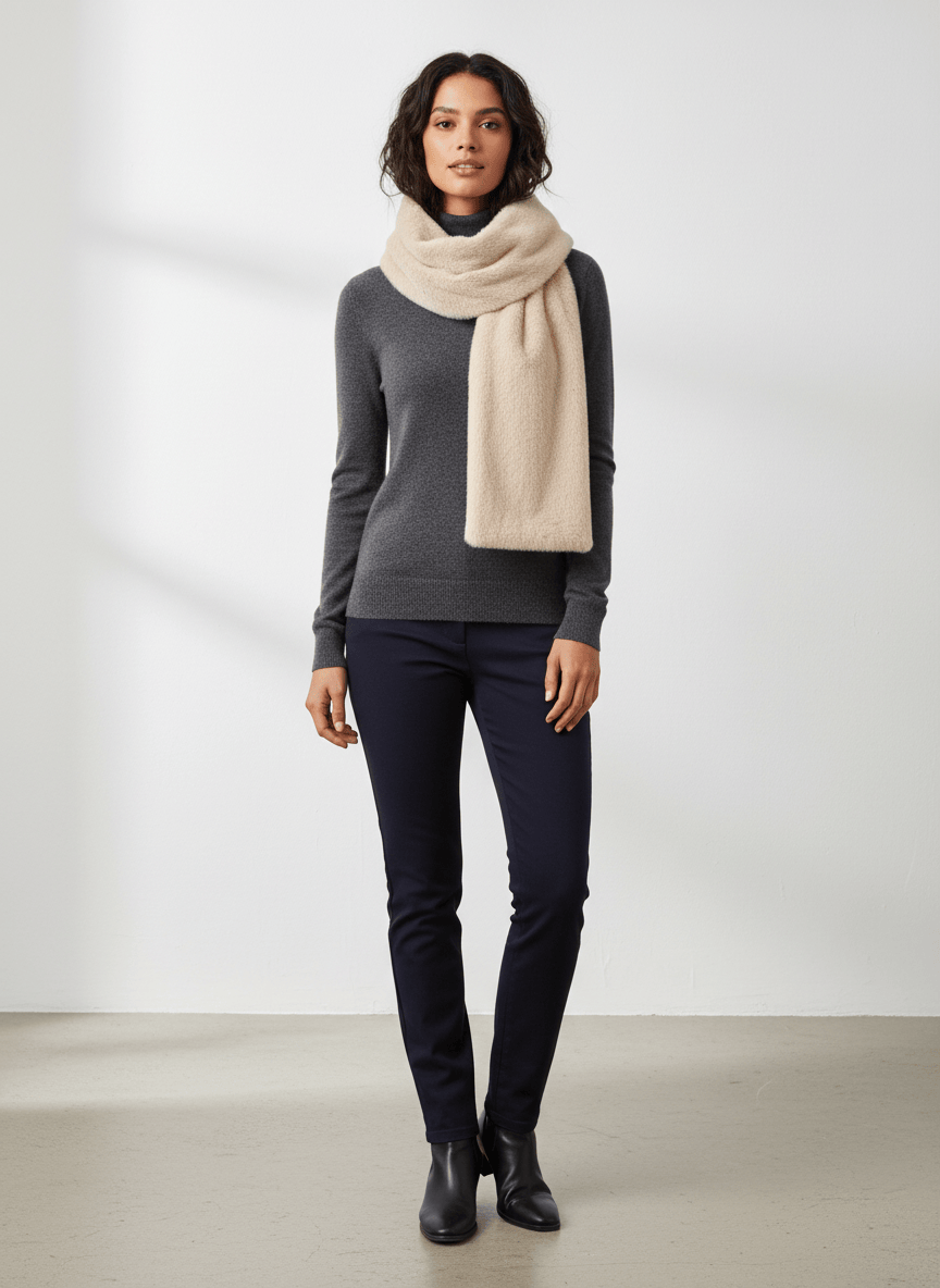 Soyaconcept Faux Fur Scarf