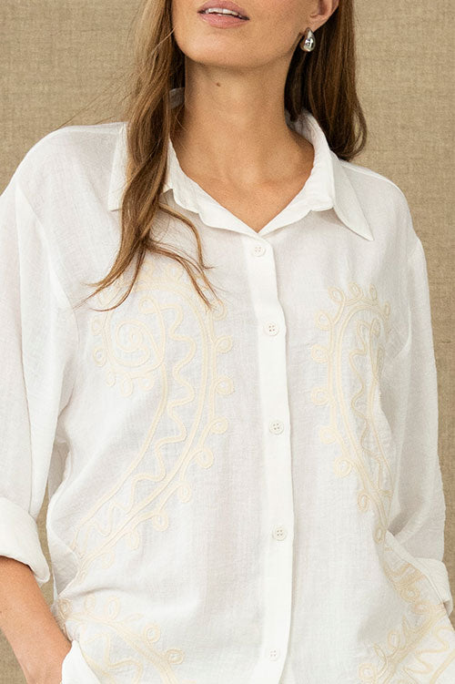 HONGO Applique Shirt