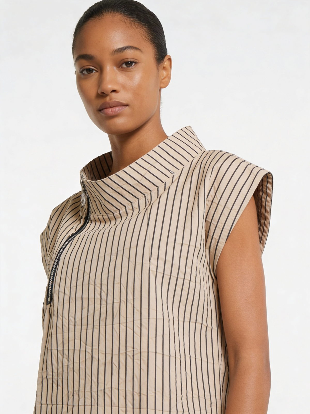 My Soul Crinkle Stripe Top