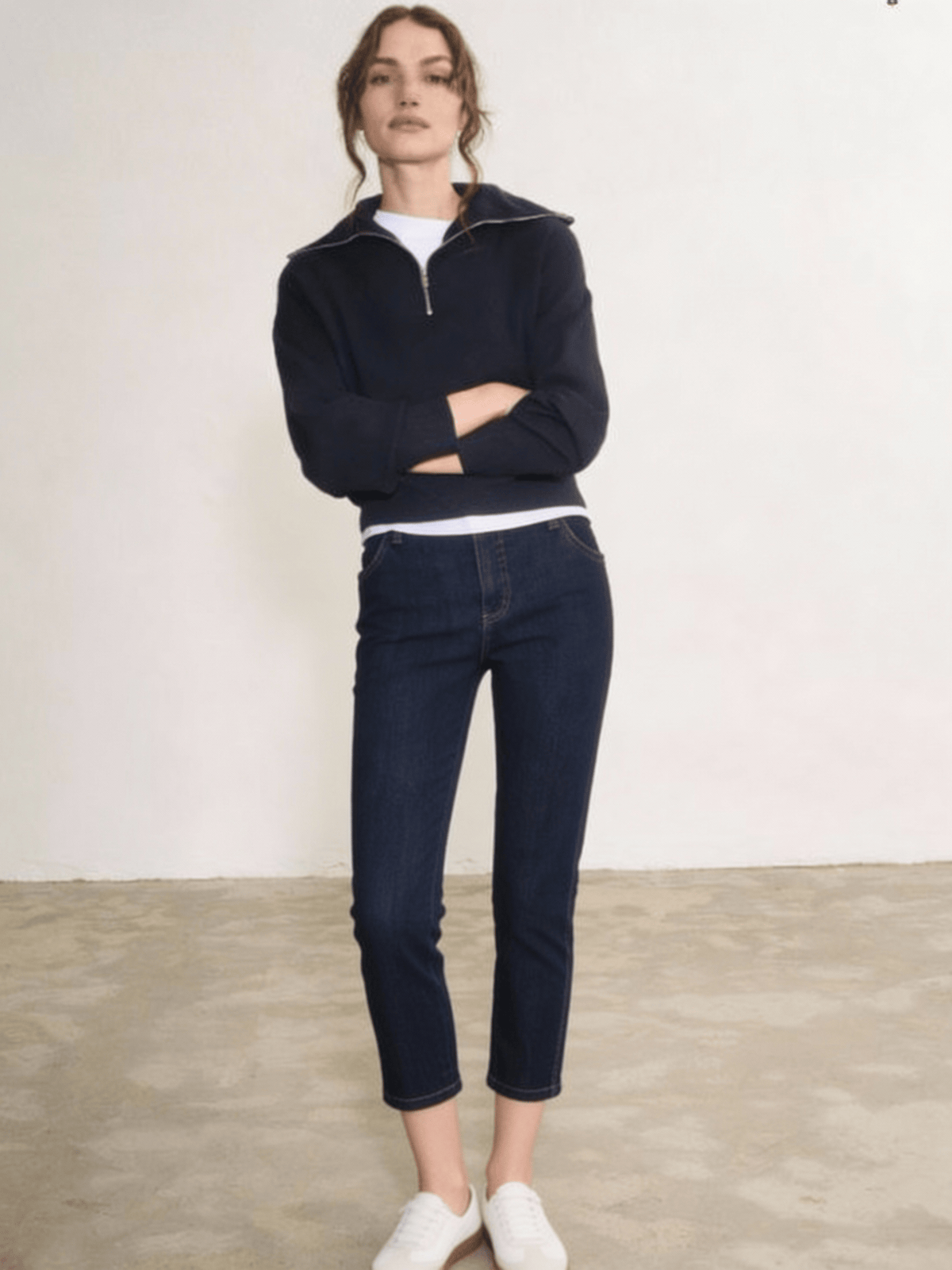 ANNA MONTANA Cropped Jean