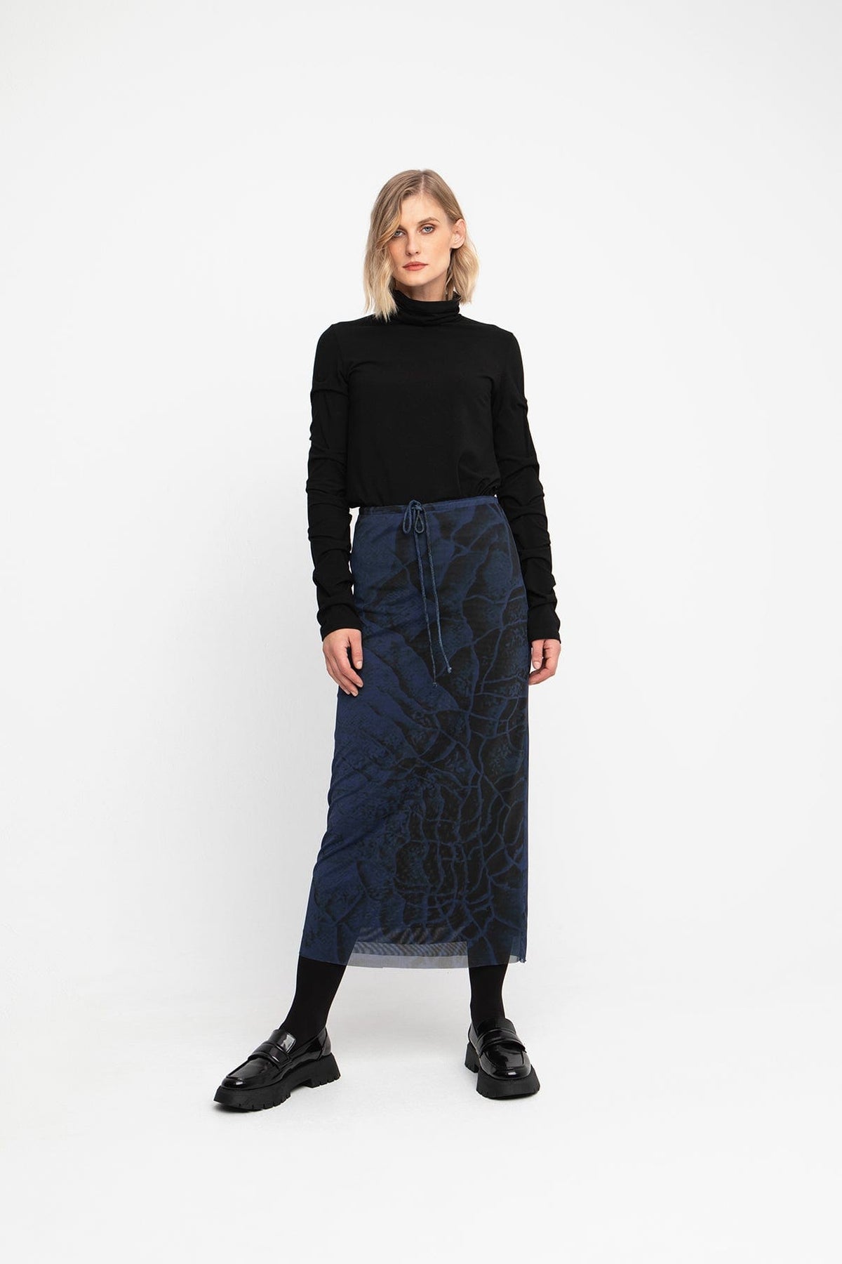 OZAI N KU Animal Mesh Skirt