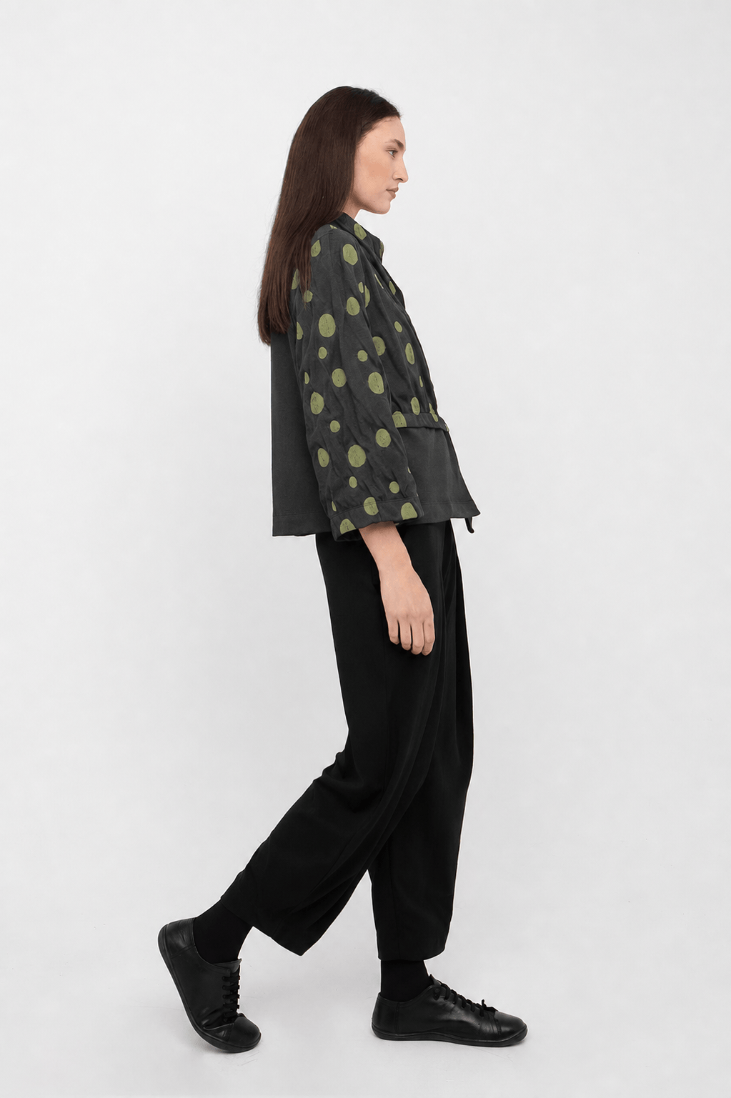 OZAI N KU Polka Dot Jacket