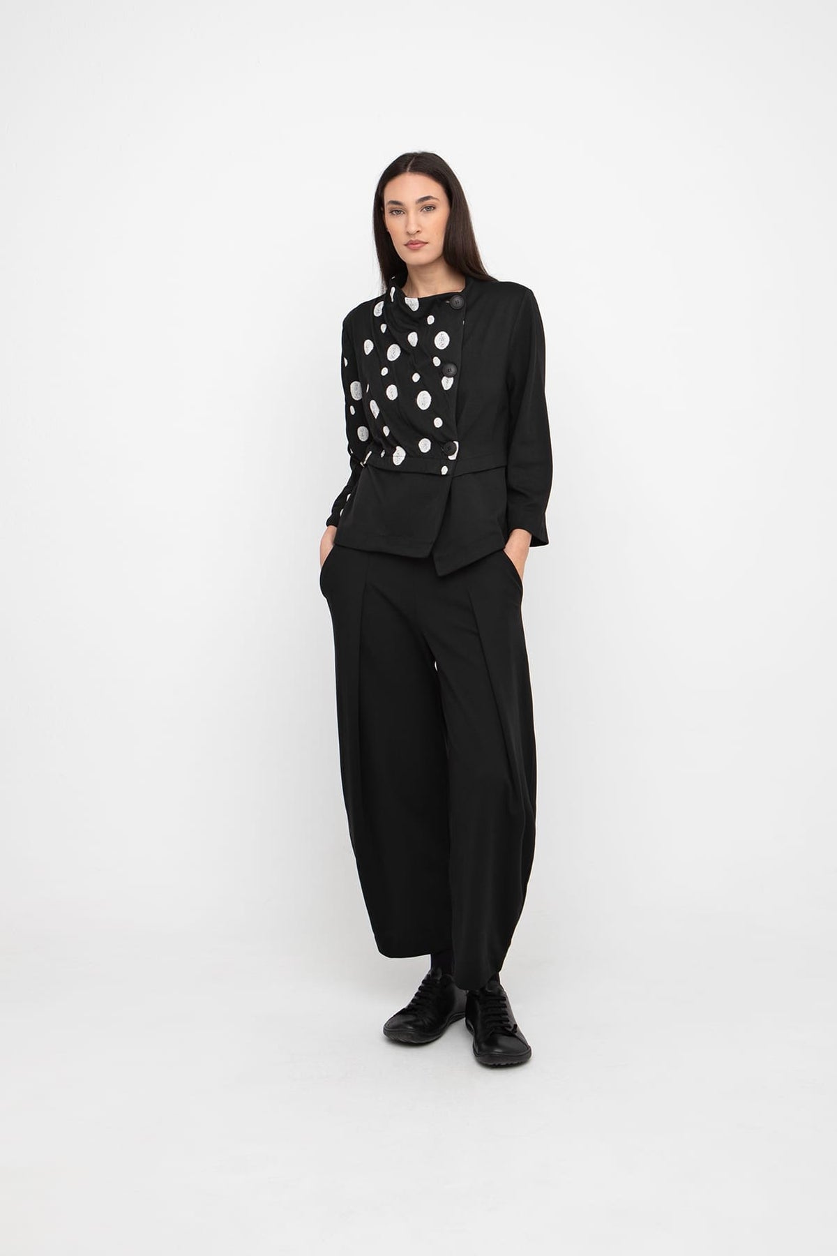 OZAI N KU Polka Dot Jacket