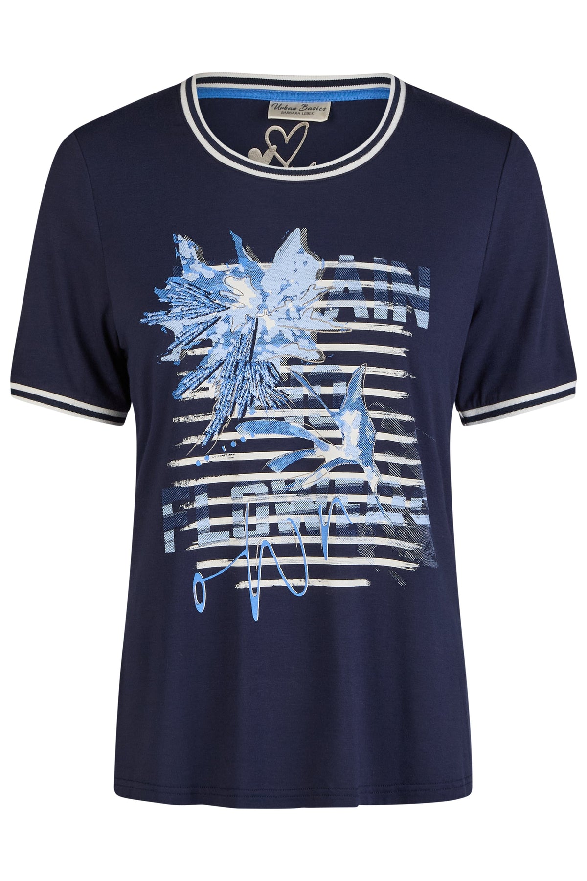 Barbara Lebek Nautical Floral T-Shirt