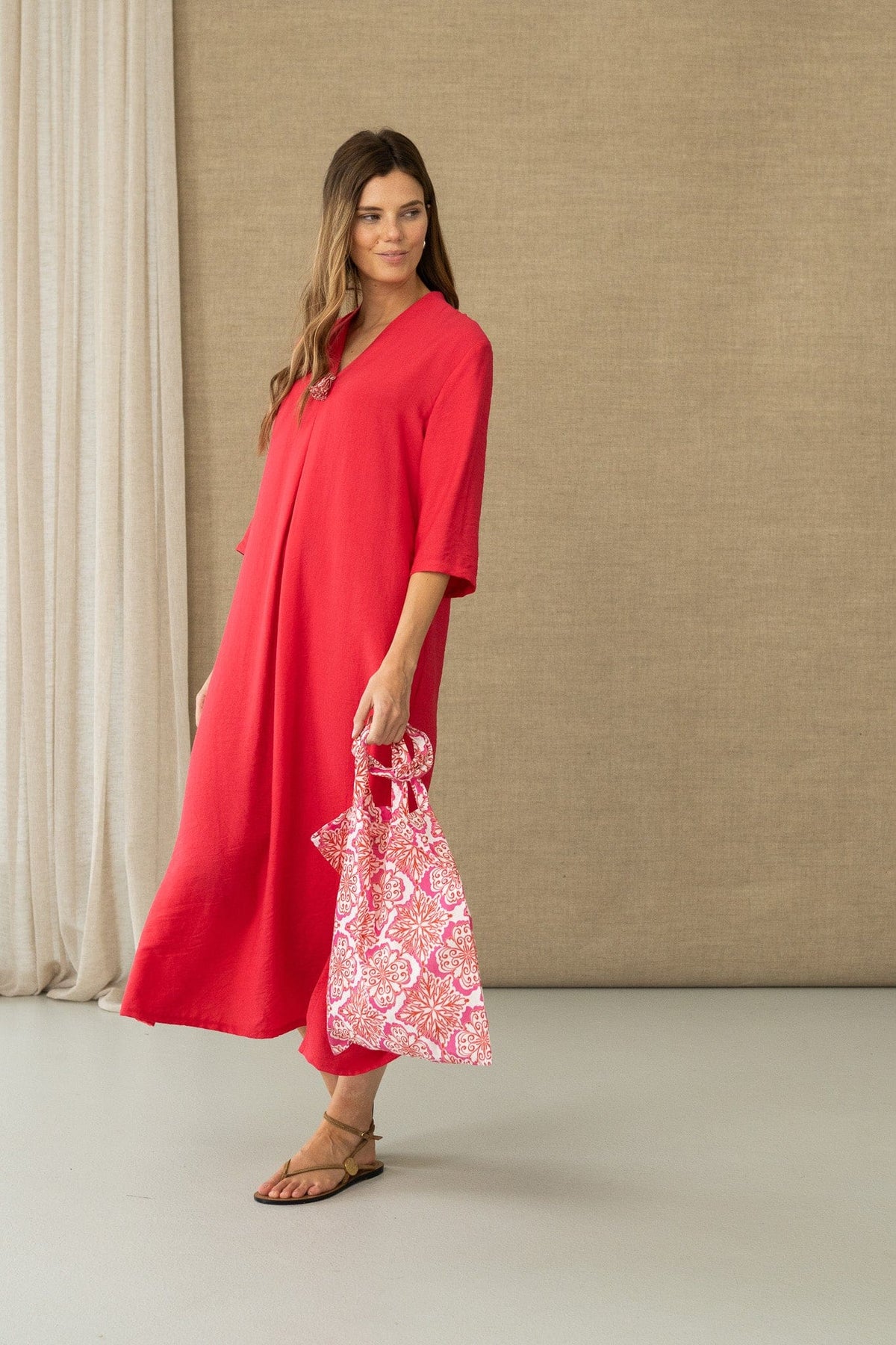 HONGO V-Neck Dress