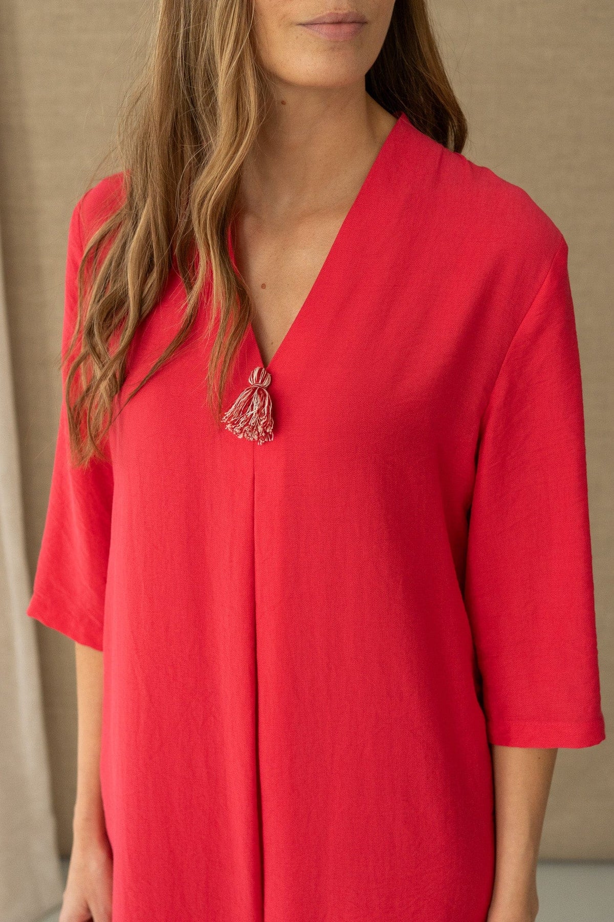 HONGO V-Neck Dress