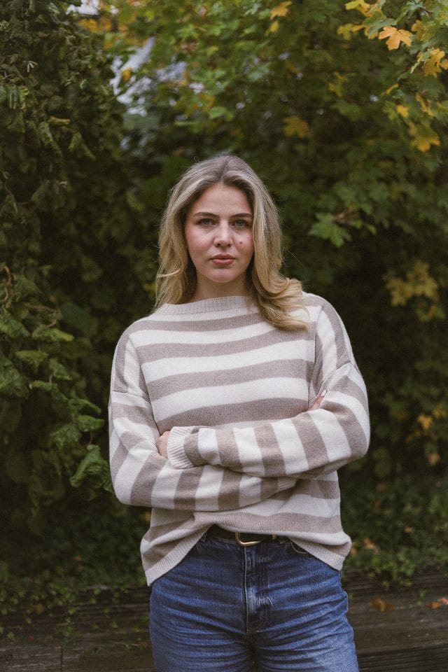 ART Stripe Fine Knit