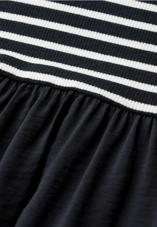 Street One Contrast Stripe Dress