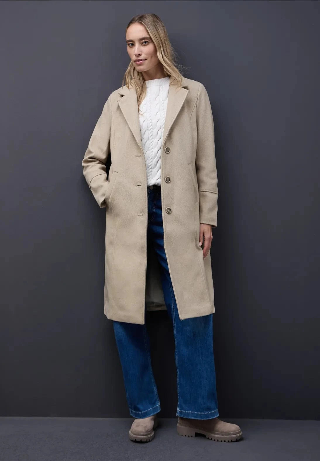 Street One Inlay Coat