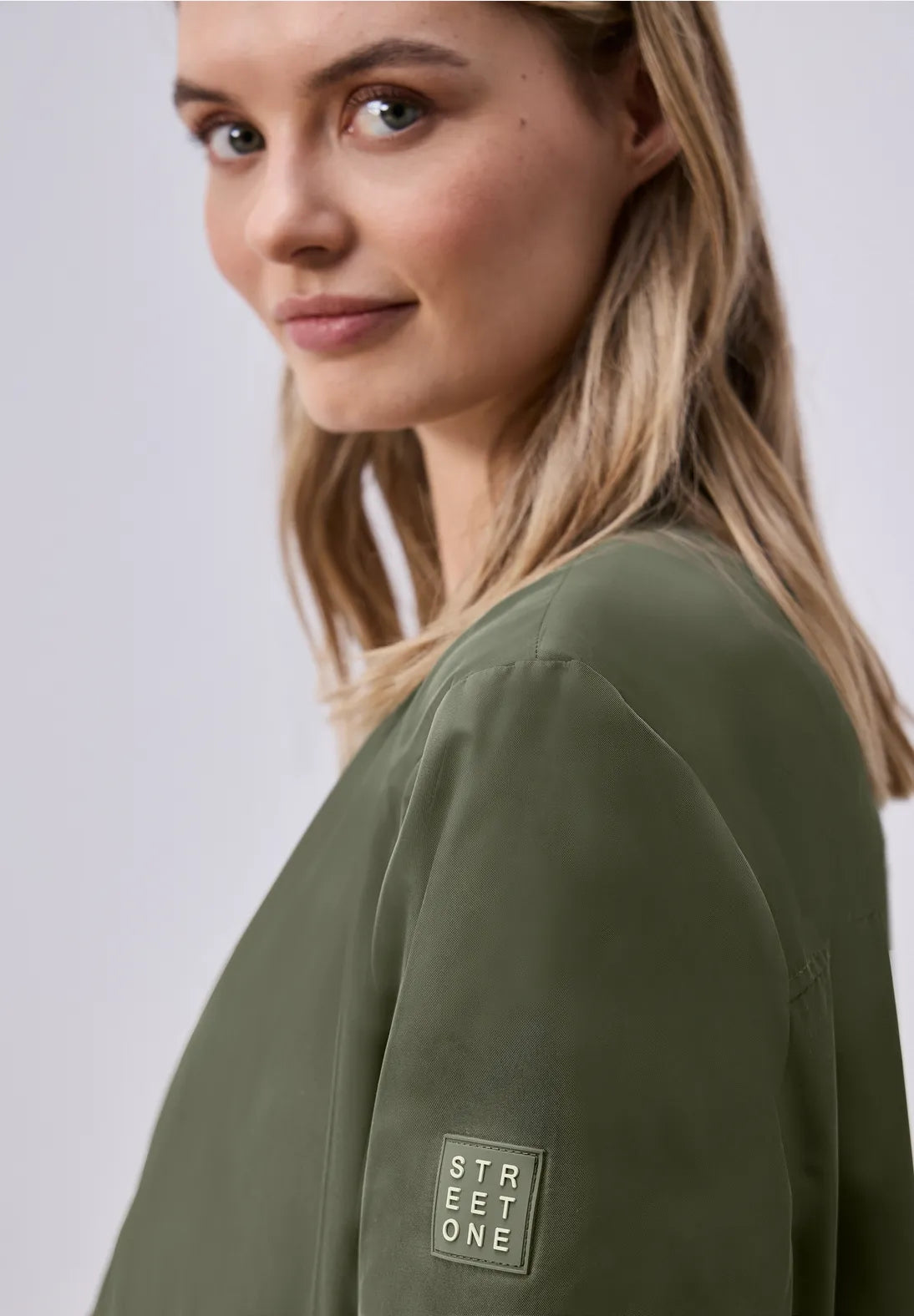 Street One Knit Collar Jacket