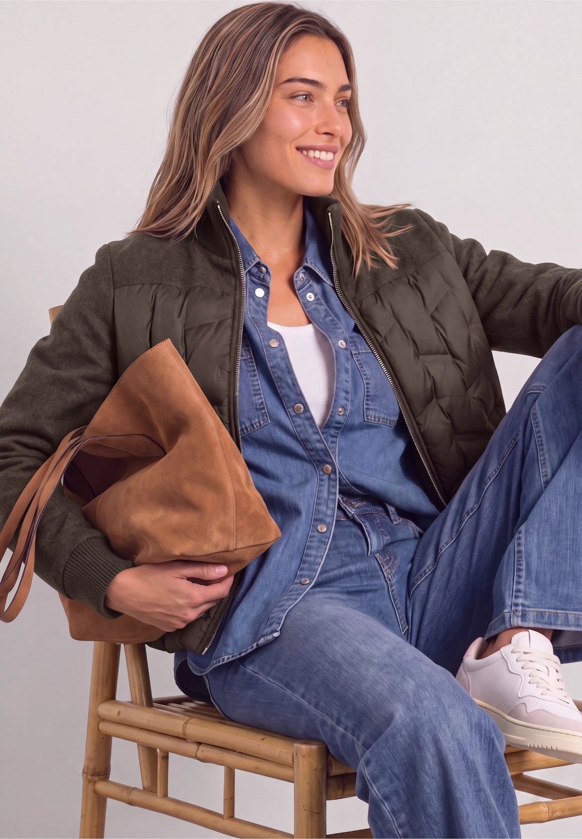 Street One Quilted Coat