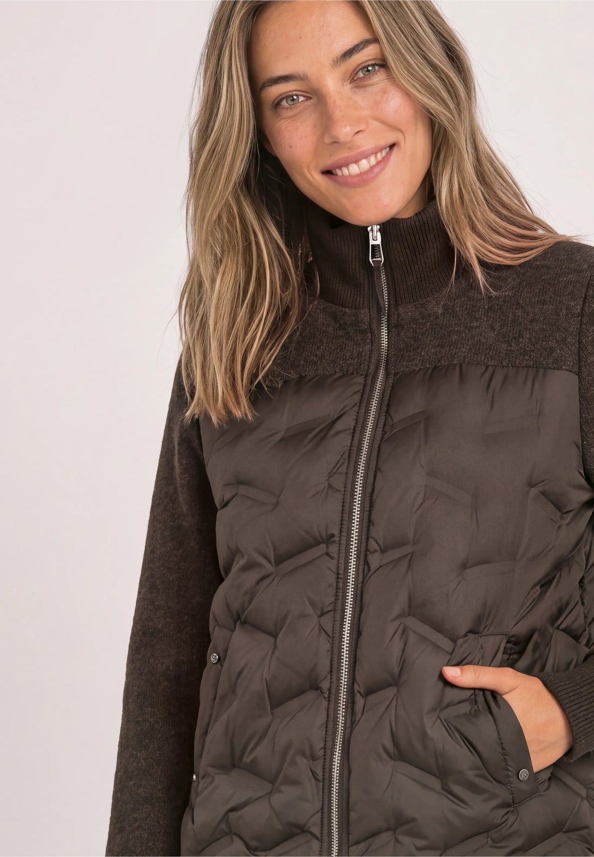 Street One Quilted Coat