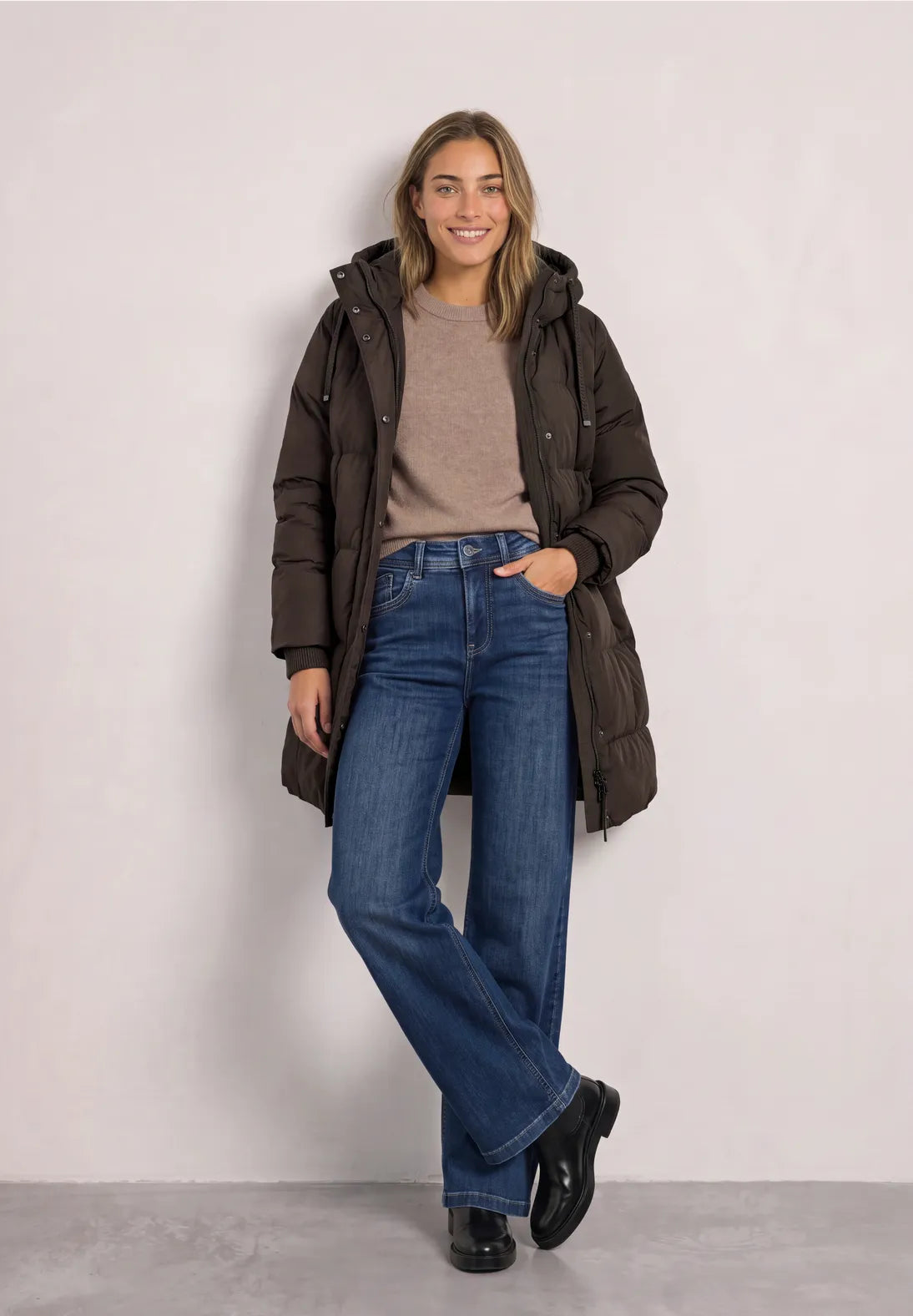 Street One Long Padded Jacket