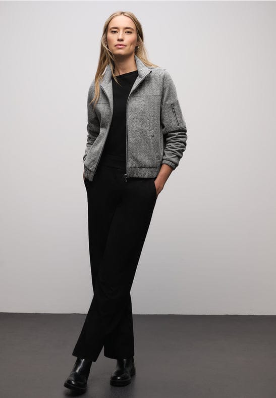 Street One Herringbone Blouson Jacket