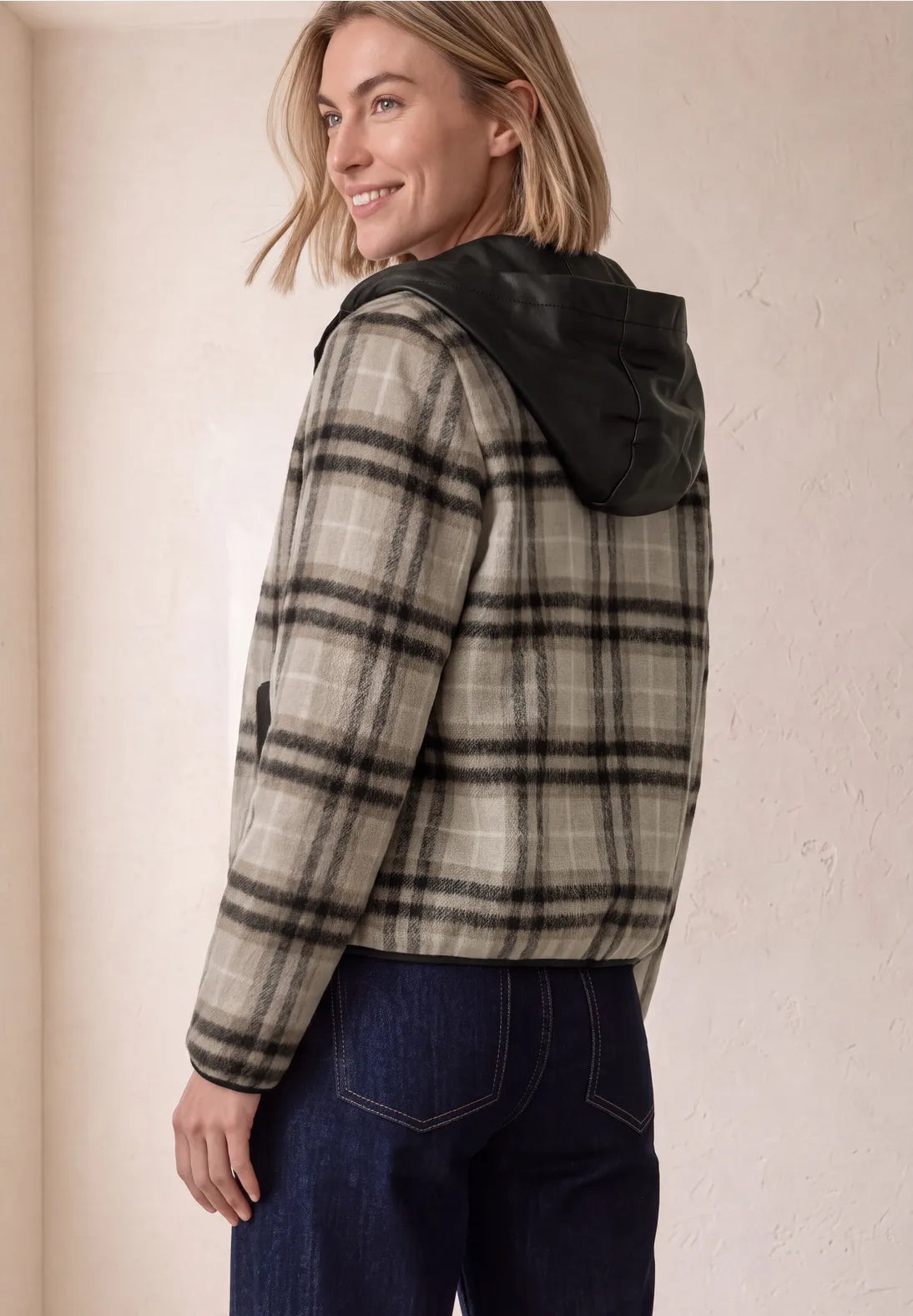 Street One Check Mix Jacket