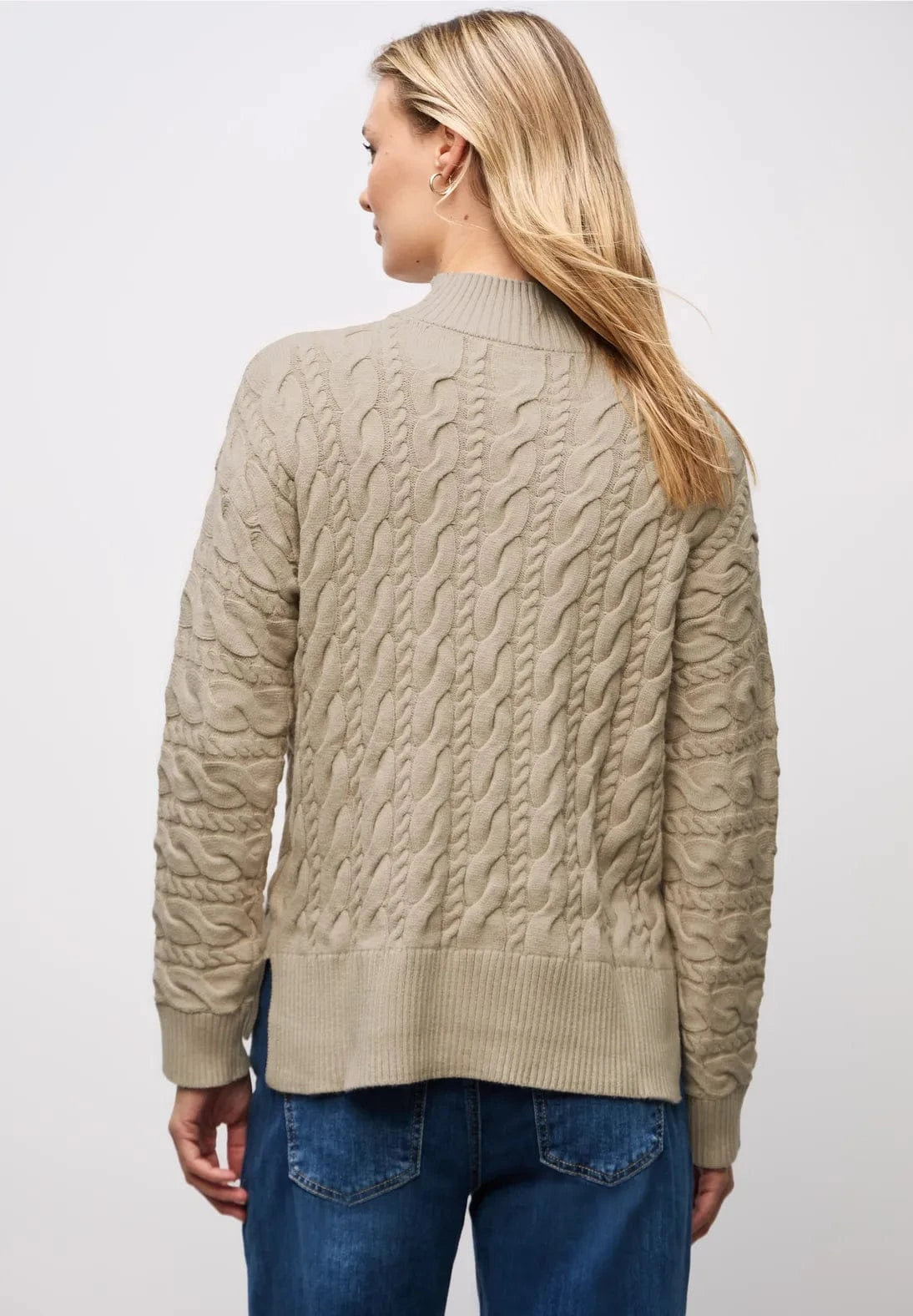 Street One Cable Sweater