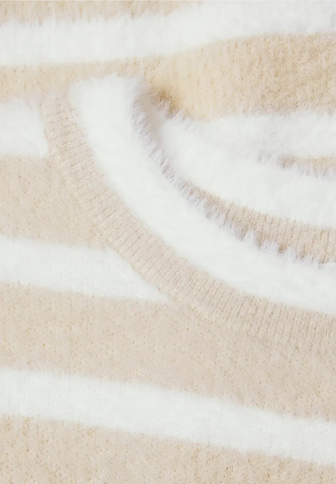 Street One Fluffy Stripe Knit