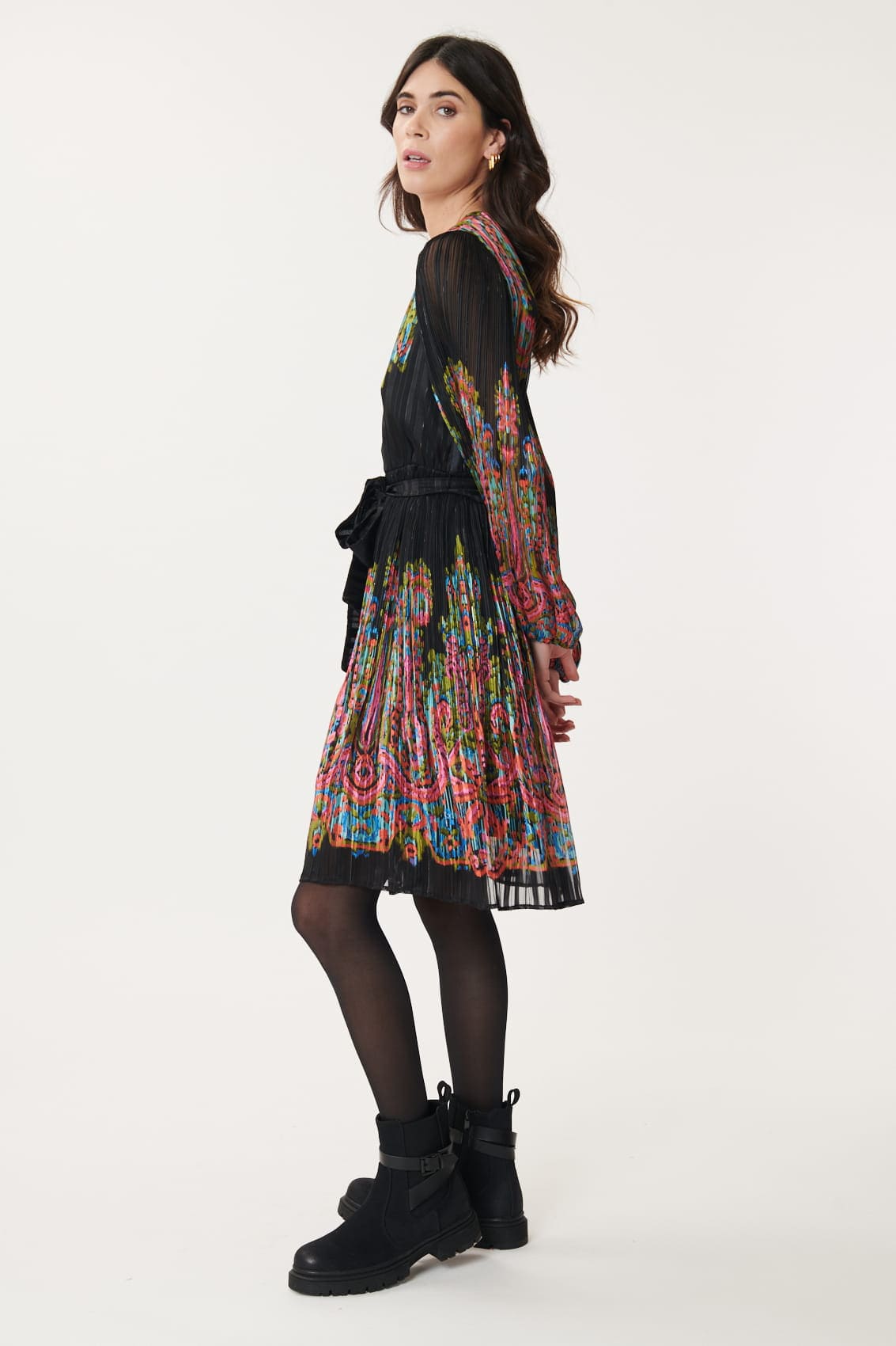 Derhy Kalediscope Print Dress