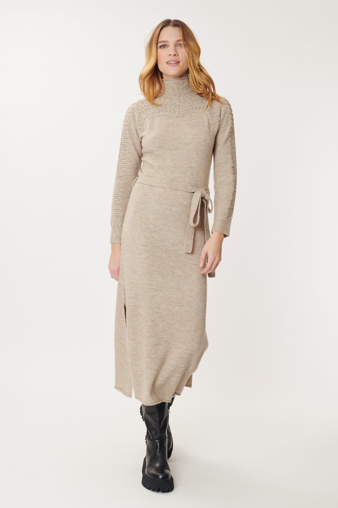 Derhy Applique Knit Dress