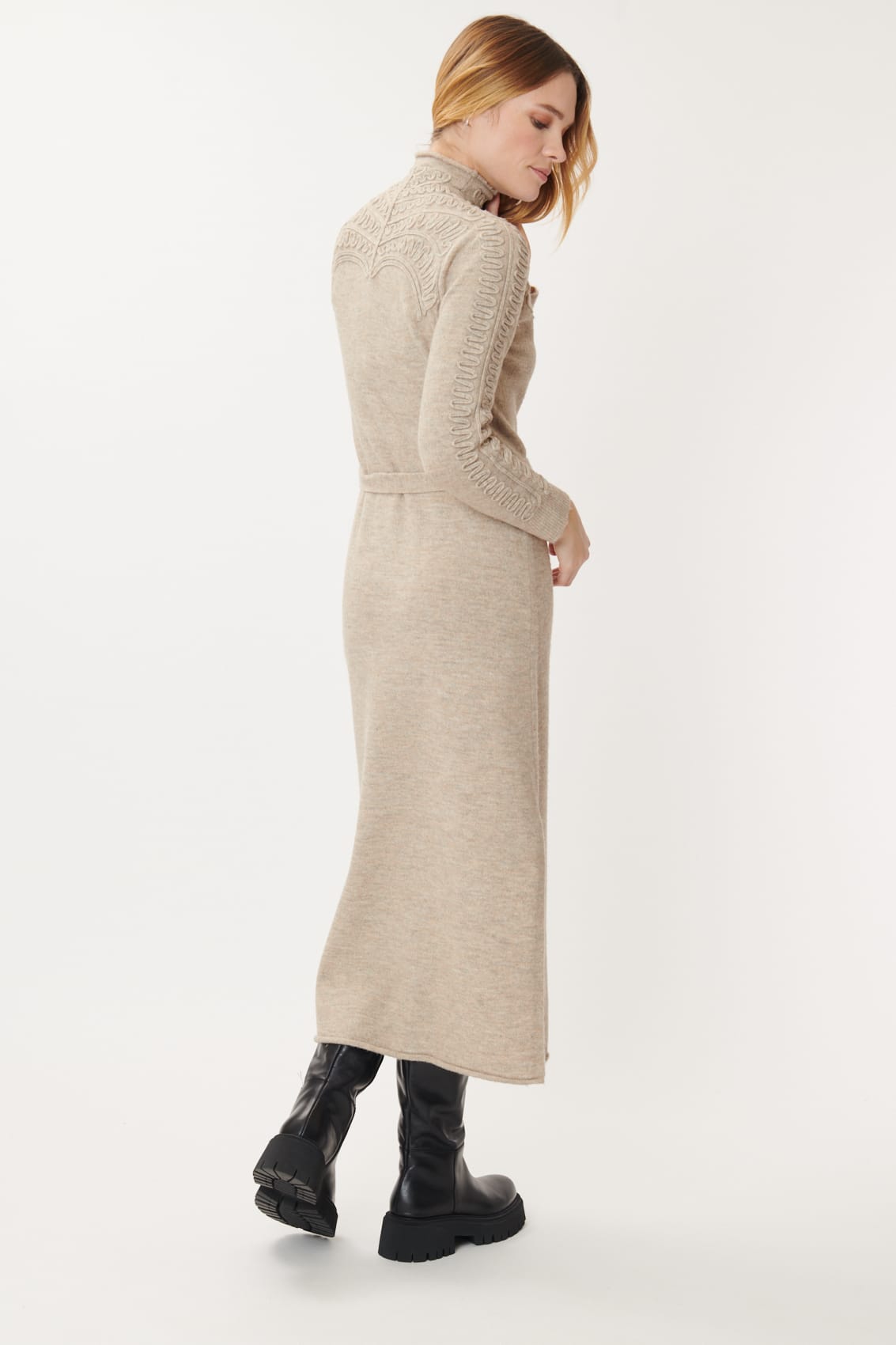 Derhy Applique Knit Dress