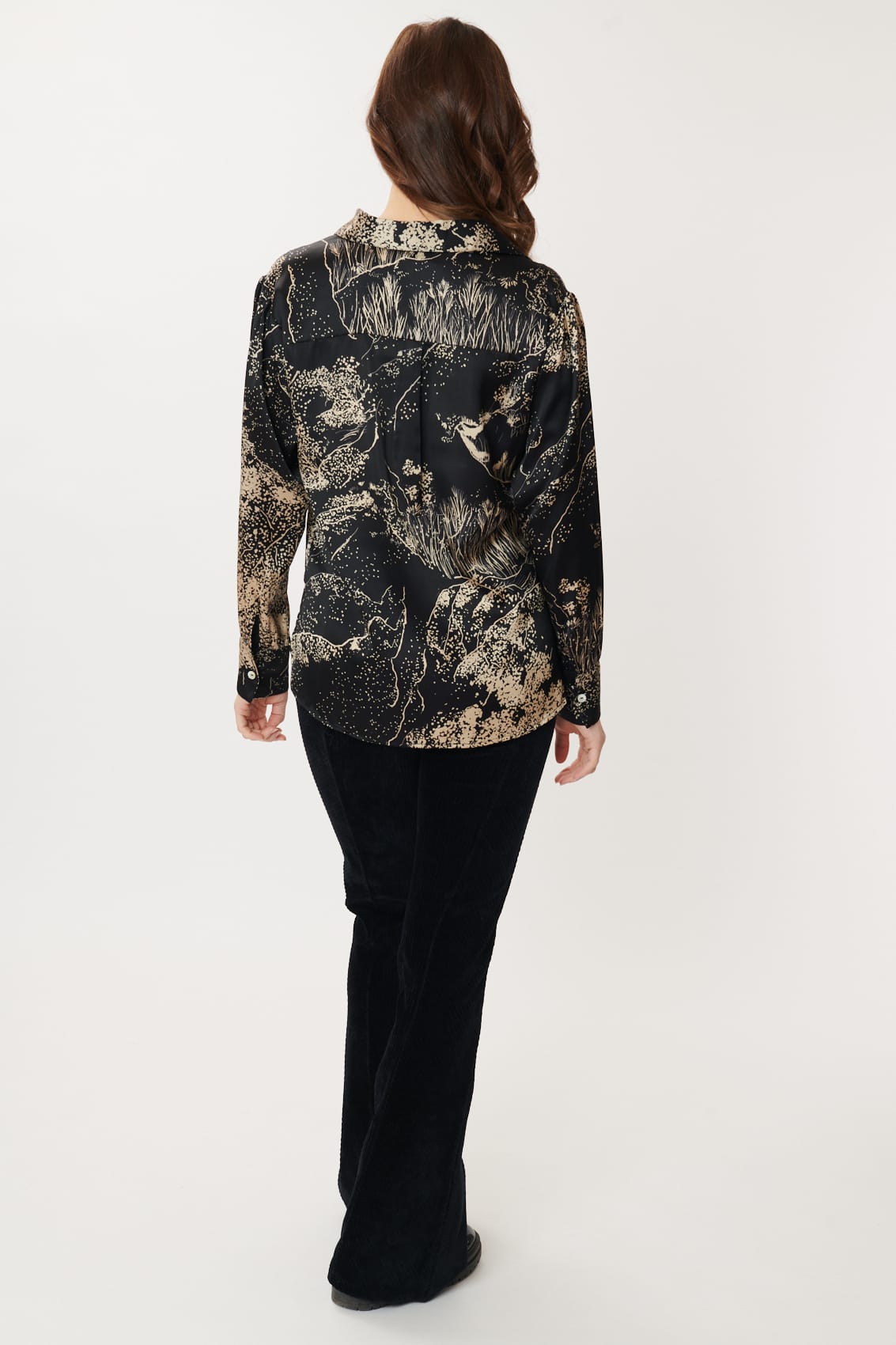 Derhy Midnight Print Blouse