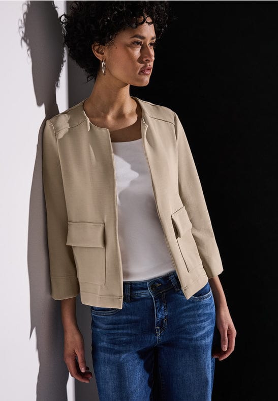 Street One Silk Look Jacket