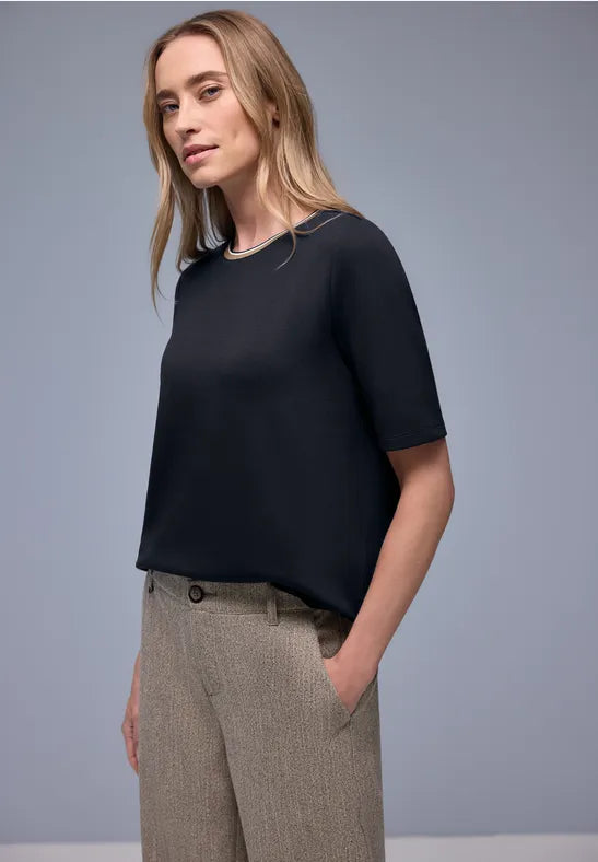 Street One Shirt with Stripes