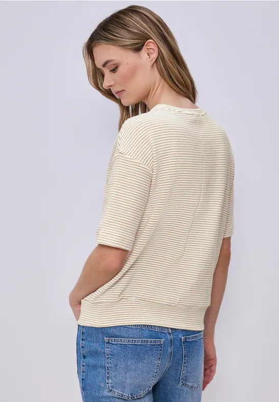Street One Textured One Pocket Top