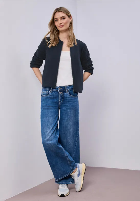 Street One Silk Look Jacket