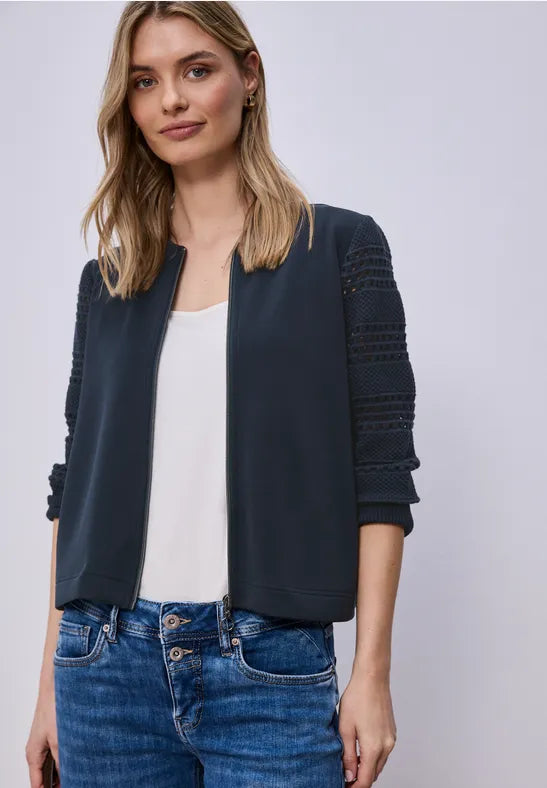 Street One Silk Look Jacket
