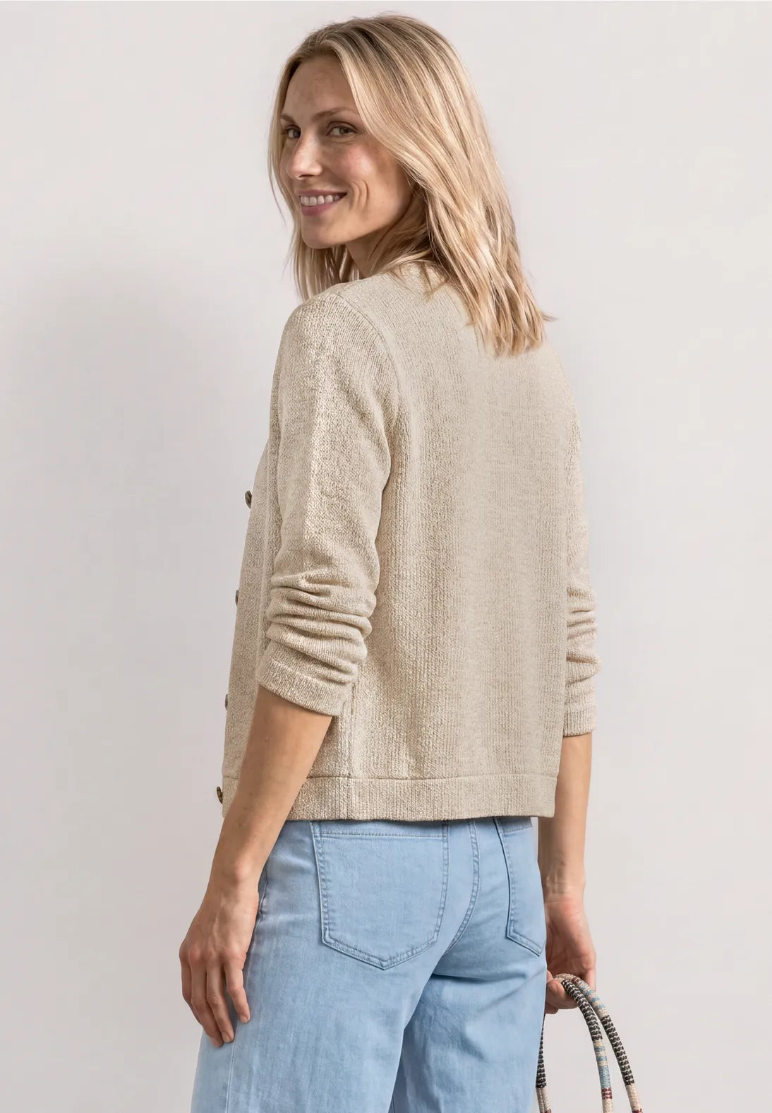 Street One Button Knit