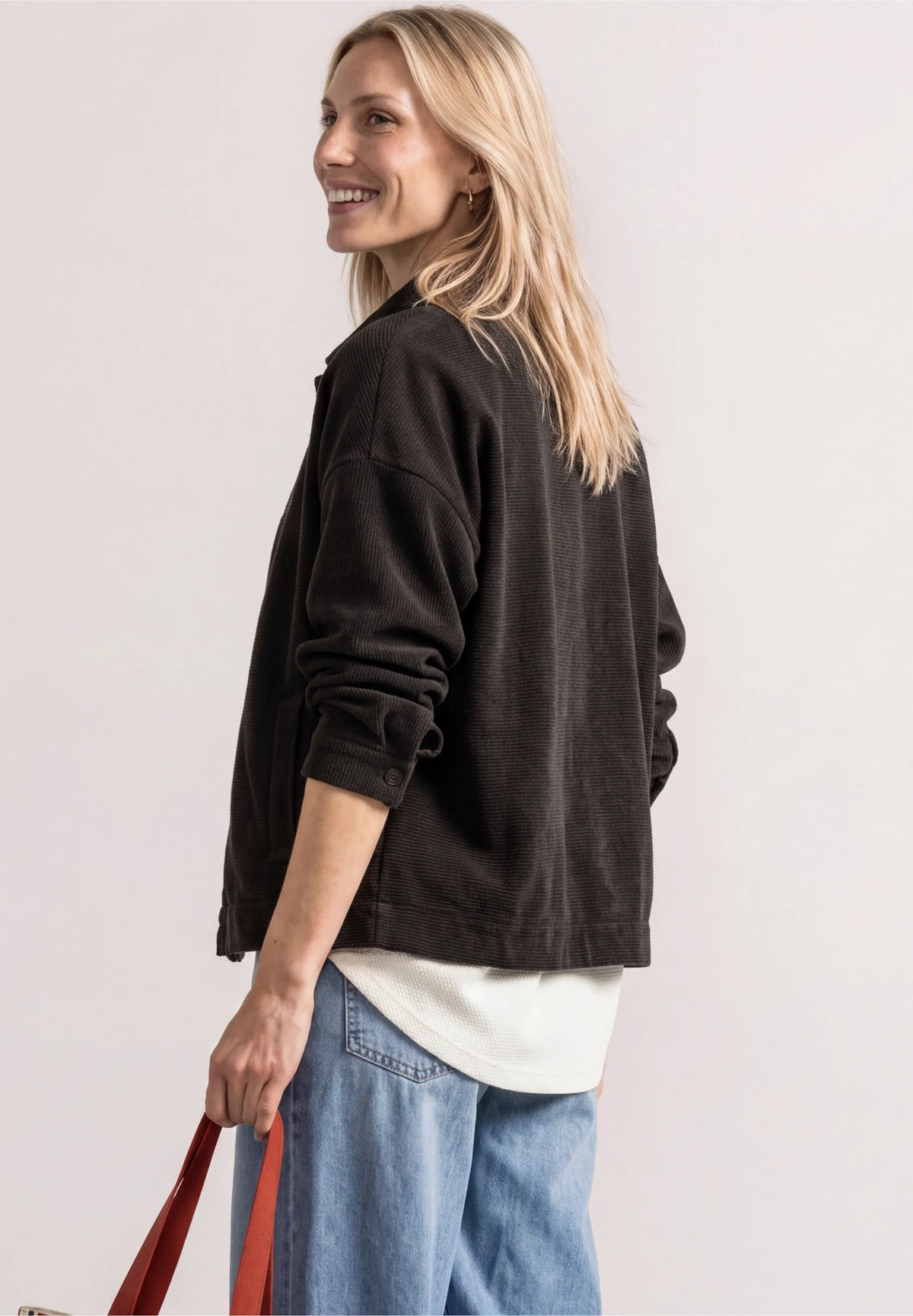 Street One Longline Bomber Jacket