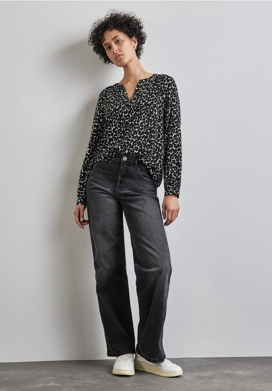 Street One Leopard Print Blouse