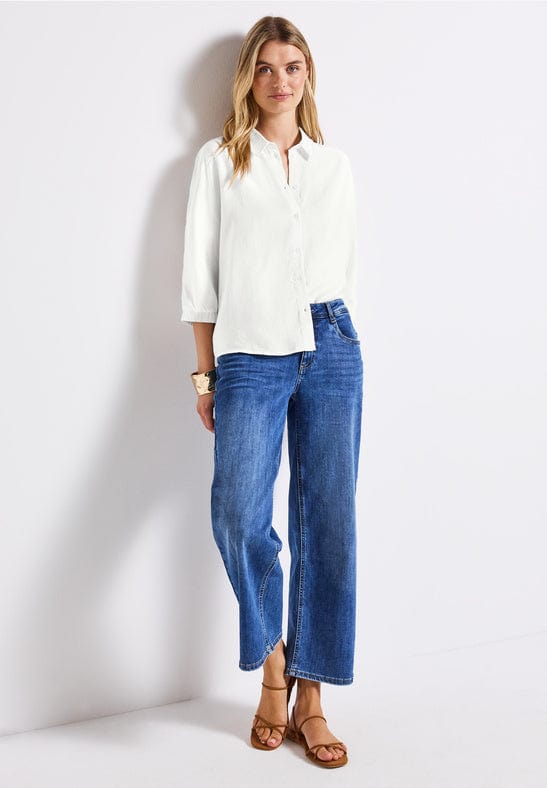 Street One Buttoned Shirt collar Blouse