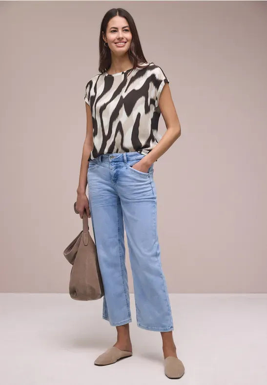 Street One Animal Print Blouse