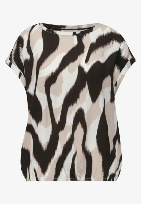 Street One Animal Print Blouse