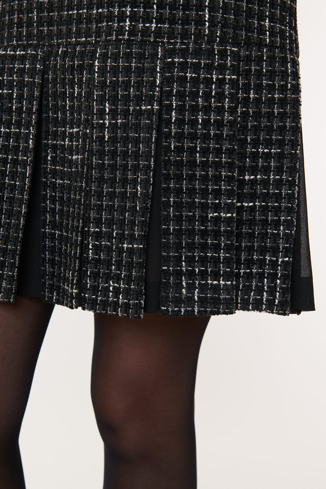 Derhy Tweed Skirt