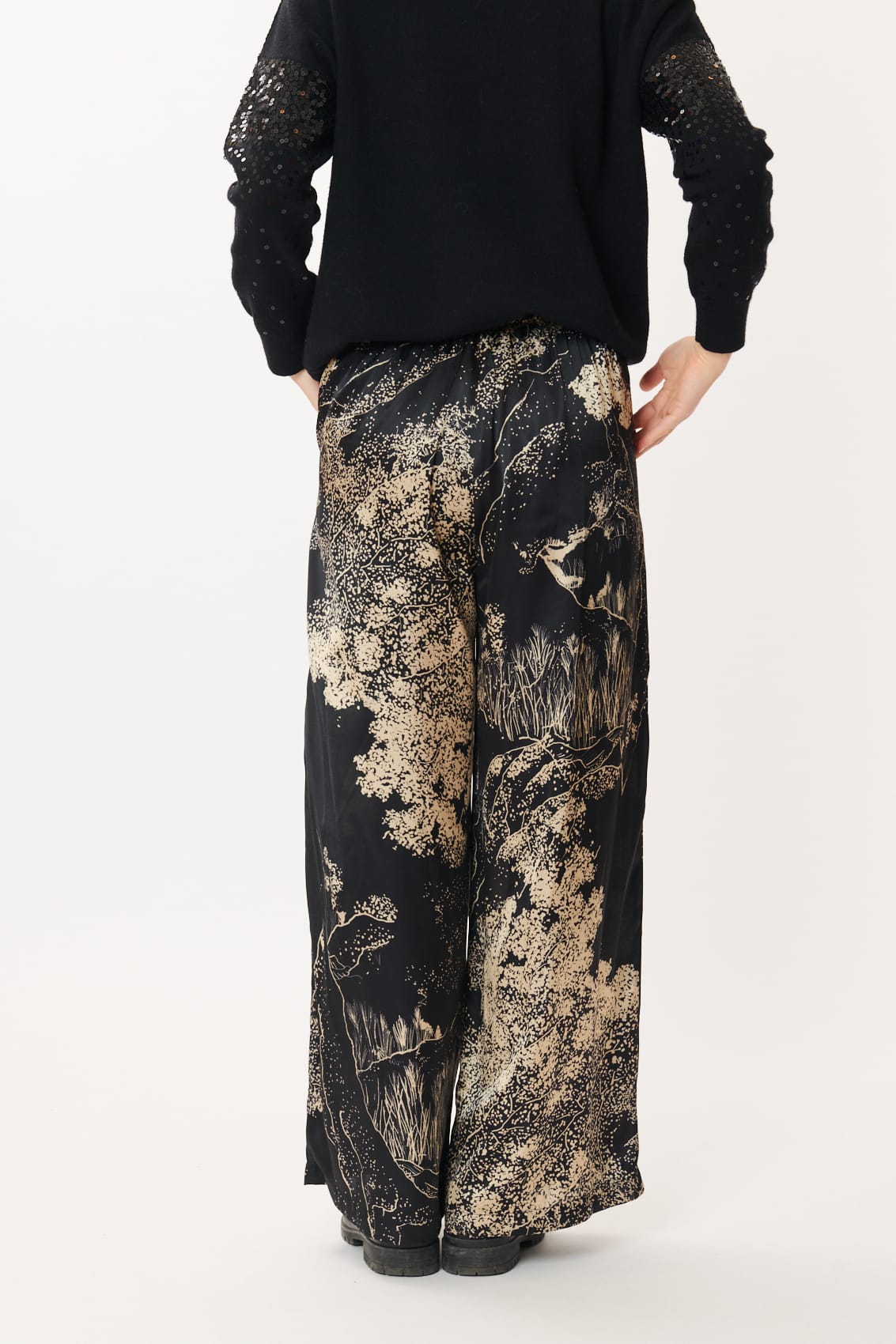 Derhy Midnight Print Trouser