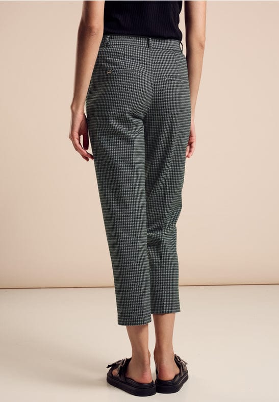 Street One Check Trousers