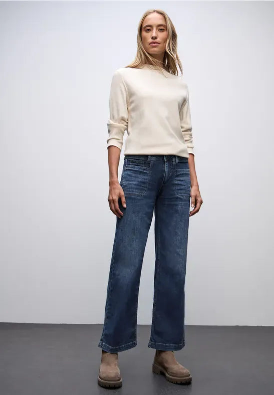 Street One Wide Leg Jean