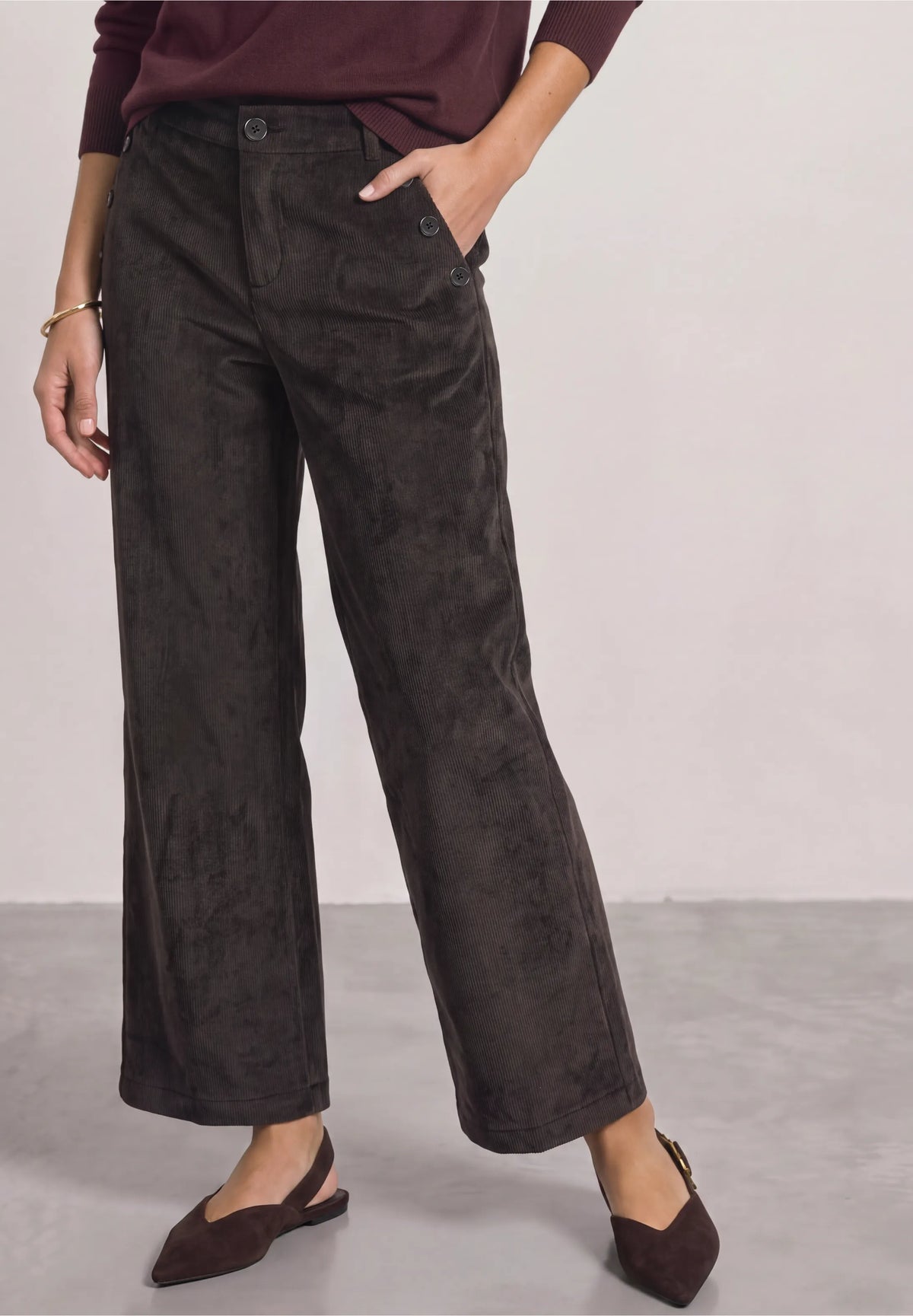 Street One Corduroy Trousers