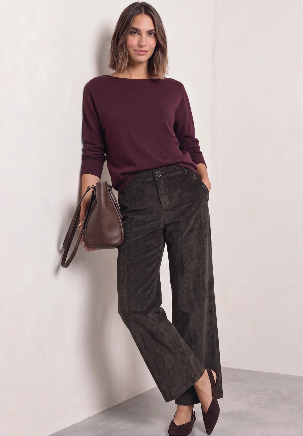 Street One Corduroy Trousers