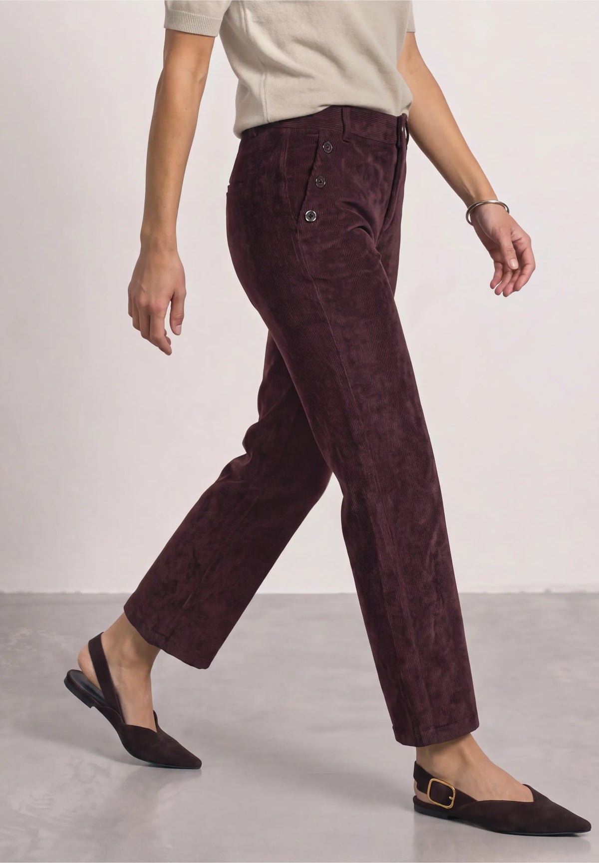 Street One Corduroy Trousers