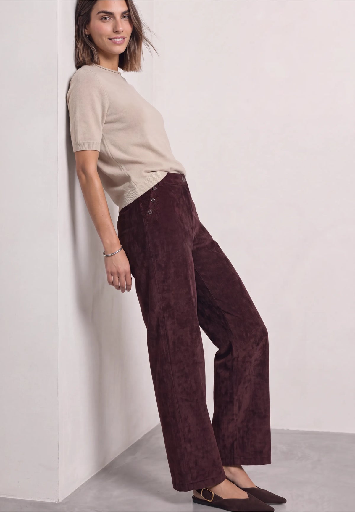 Street One Corduroy Trousers