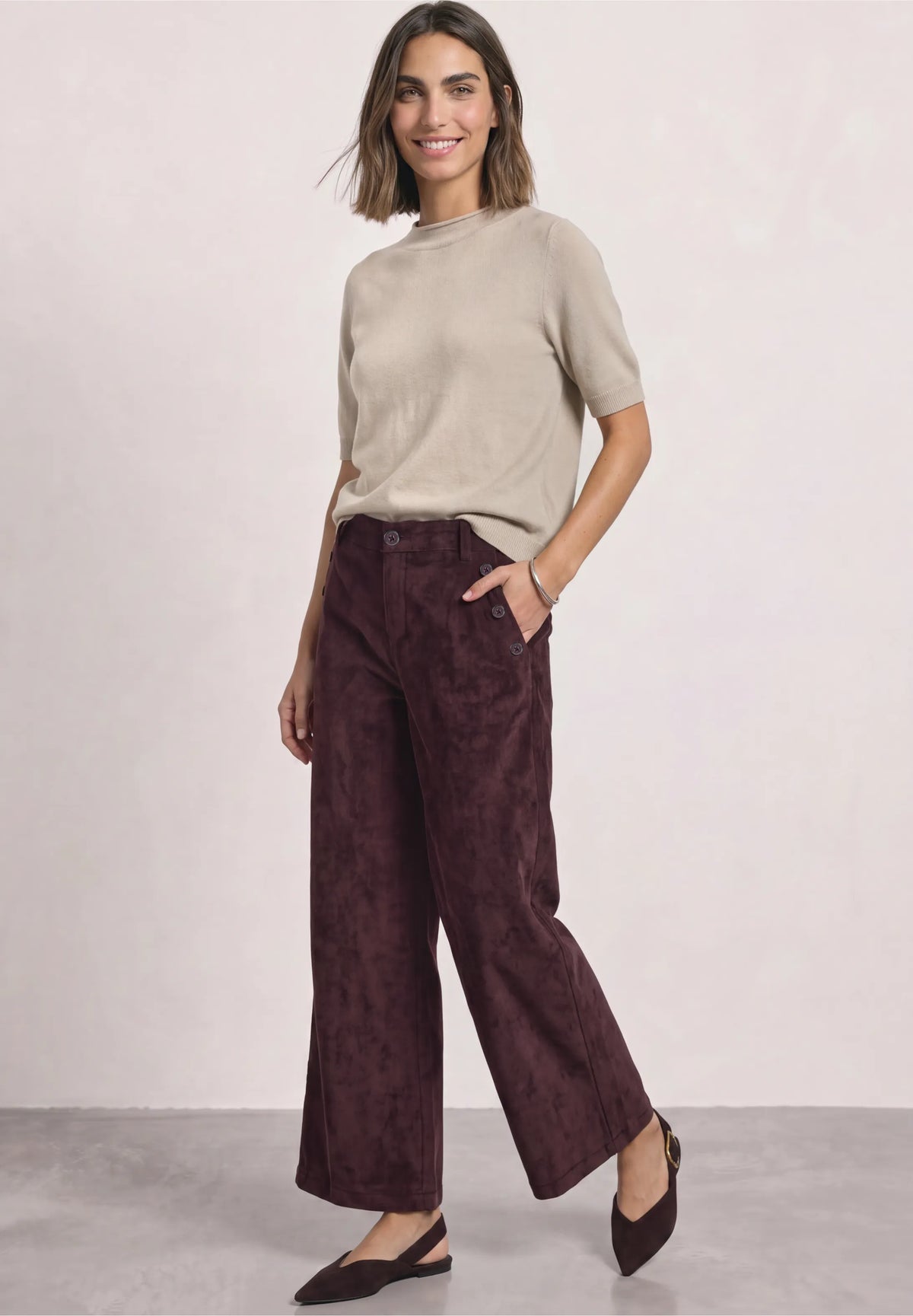 Street One Corduroy Trousers