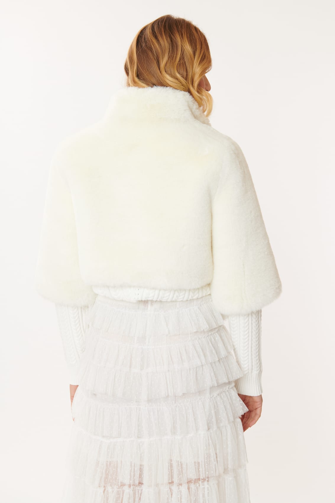 Derhy Short Faux Fur Jacket